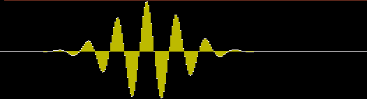 Passed through band-pass filter